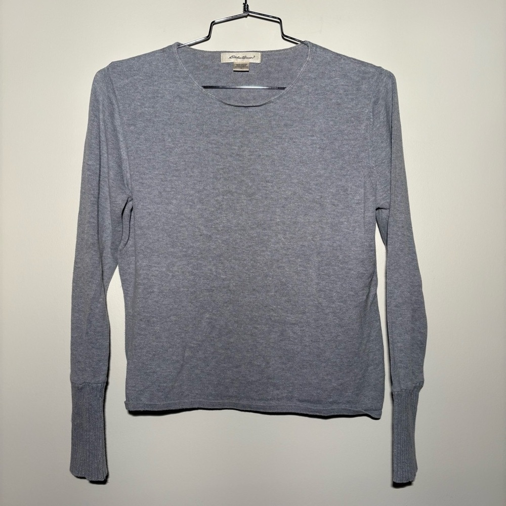 Eddie Bauer Lightweight Cotton Sweater